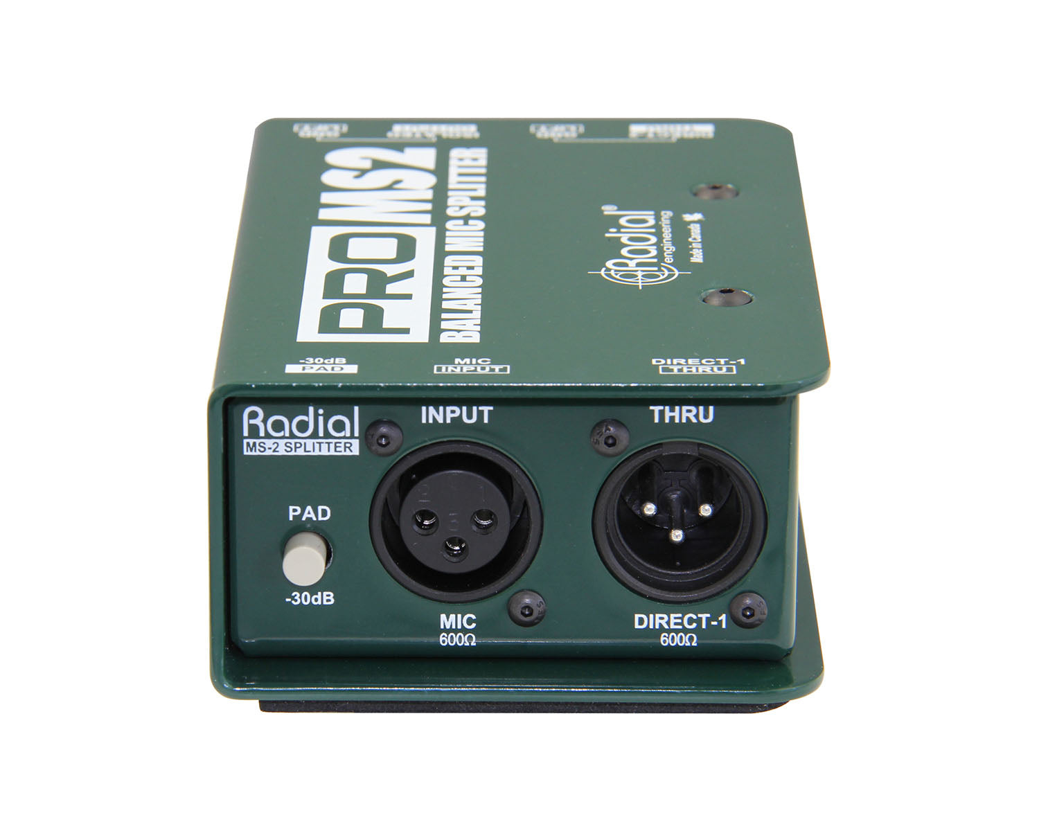RADPROMS2 - Radial ProMS2 Passive 2 Way Microphone Splitter  Image 3