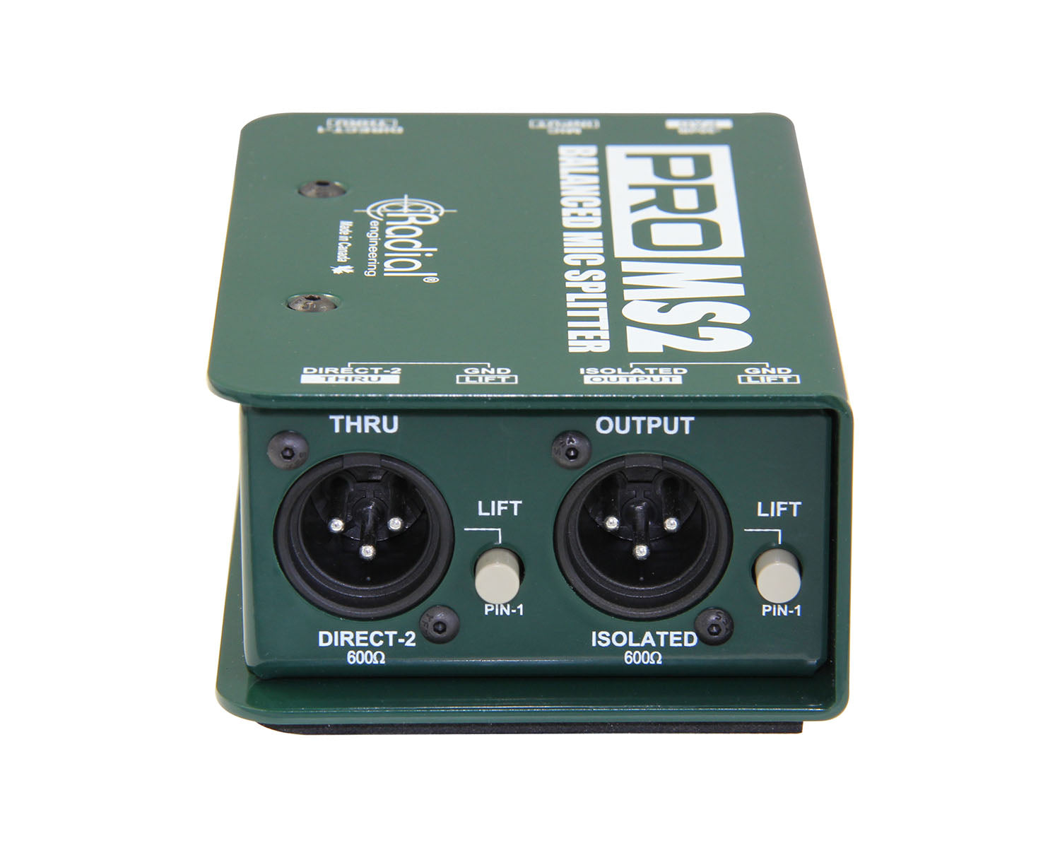 RADPROMS2 - Radial ProMS2 Passive 2 Way Microphone Splitter  Image 4