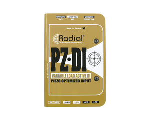 RADPZDI - Radial PZ DI Variable Load Orchestral Active DI Box with Piezo Input Image 2