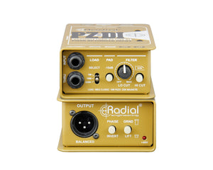 RADPZDI - Radial PZ DI Variable Load Orchestral Active DI Box with Piezo Input Image 5