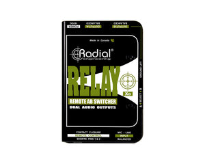 RADRELAYXO - Radial Relay Xo Active Balanced Remote Output AB Switcher Image 2
