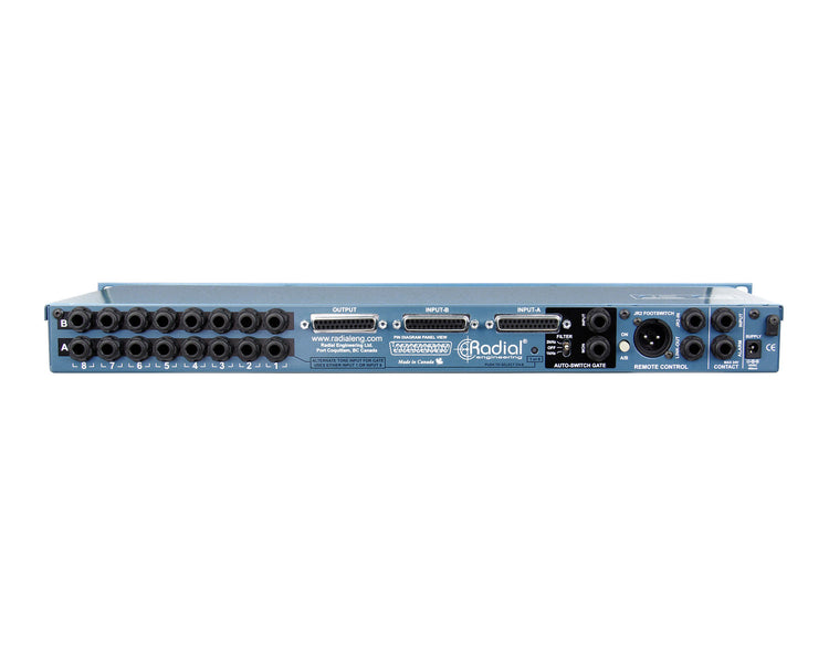 RADRSW8 - Radial SW8 8Ch Redundant Backup Auto Switcher 1U  Image 4