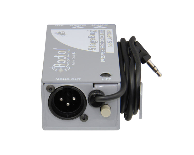 RADSB5 - Radial StageBug SB 5 Stereo DI Box for Laptops Smartphones and Tablets Image 3