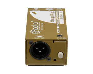 RADSBSB4 - Radial StageBug SB 4 Compat Active DI Box with Piezo Input Image 5