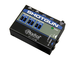 RADSHOTGUN - Radial ShotGun Instrument Level Signal Buffer and Splitter Image 1