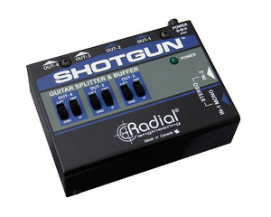 RADSHOTGUN - Radial ShotGun Instrument Level Signal Buffer and Splitter Image 2