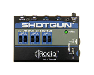 RADSHOTGUN - Radial ShotGun Instrument Level Signal Buffer and Splitter Image 3