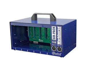 RADSIXPACK - Radial Workhorse Six Pack 6 Slot Portable Desktop Power Rack (Empty) Image 2