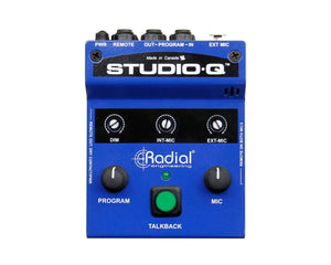 RADSTUDIOQ - Radial StudioQ Desktop Cue and Talkback Controller Interface Image 3