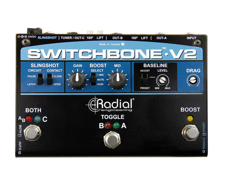 RADSWBON - Radial Switchbone V2 Amp Selector and Boost Pedal Image 2