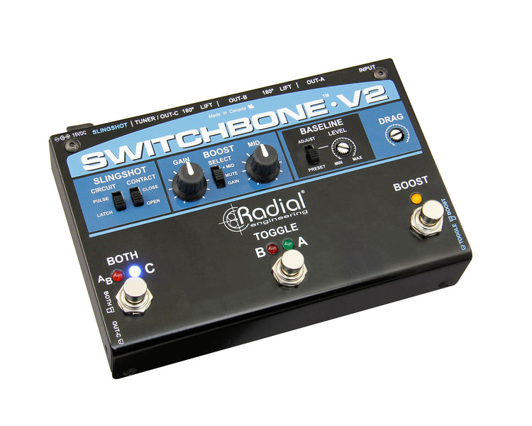 RADSWBON - Radial Switchbone V2 Amp Selector and Boost Pedal Image 3