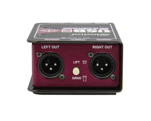 RADUSBPRO - Radial USB PRO Stereo DI for USB Source Level Control or Mono Sum Image 4