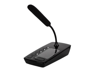 RCFBM404 - RCF BM 404 4 Zone Desktop Paging Microphone 230mm Gooseneck Image 1