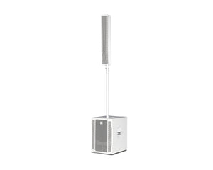 RCFEVOX12W - RCF EVOX12 8x4inch and 15inch Active Wooden 2 Way Column PA 700W White Image 1