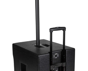 RCFEVOX12 - RCF EVOX12 8x4inch and 15inch Active Wooden 2 Way Column PA 700W Black Image 4