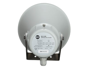RCFHD21EN - RCF HD21EN Plastic Horn Loudspeaker 30W EN54 24 100V IP66 Grey Image 3