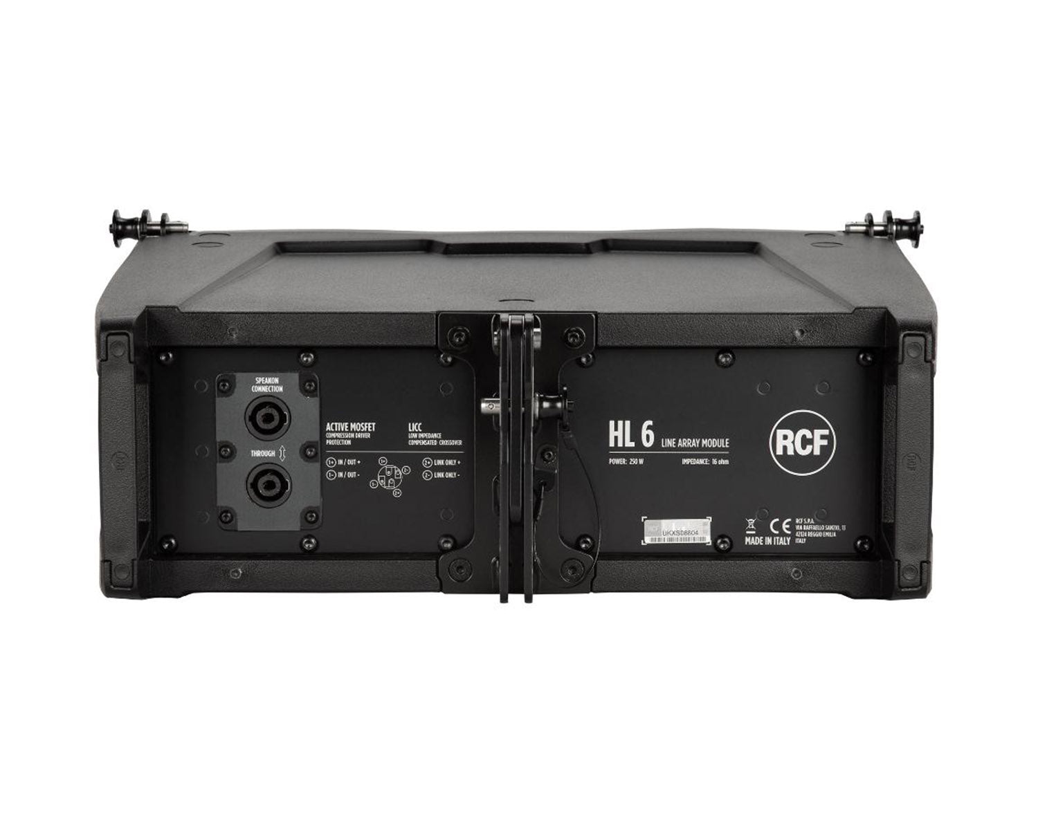 RCFHL6 - RCF HL 6 2x6inch Passive 2 Way Line Array Module 250W 16ohm Black Image 4