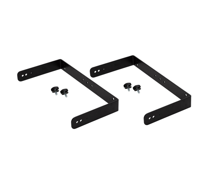 RCFM12HBR - RCF H BR 2X COMPACT M12 BLACK Horizontal Bracket for M12 or C32 PAIR Image 1