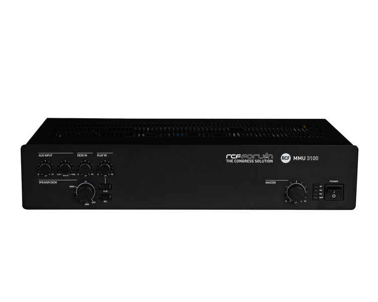 RCFMMU3100 - RCF MMU3100 FORUM 3000 Master Unit for up to 80 Microphone Sets Image 1