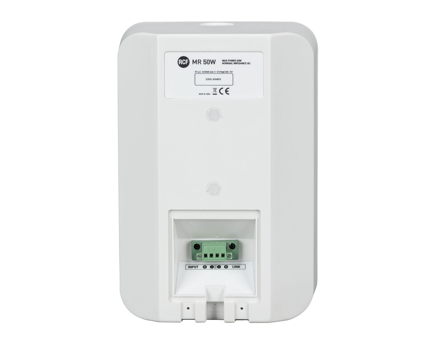 RCFMR50W - RCF MR 50W 5inch Monitor Series 2 Way Speaker IP55 60W White Image 6