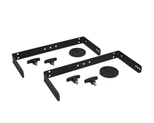 RCFNC10HBR - RCF H BR 2X NC10 Pair of Horizontal Wall U Brackets for C3110 Black Image 1