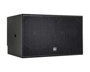 RCFS8028II - RCF S8028II 2x18inch High Efficiency Bass Reflex Subwoofer 3000W Black Image 1