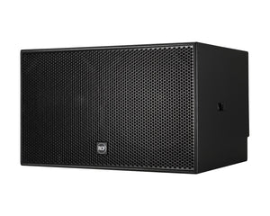 RCFS8028II - RCF S8028II 2x18inch High Efficiency Bass Reflex Subwoofer 3000W Black Image 3
