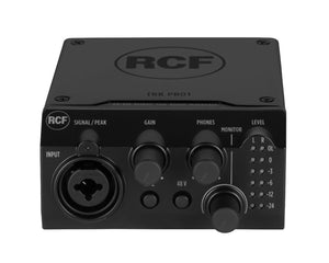 RCFTRKPRO1 - RCF TRK PRO1 USB Audio Interface 24 Bit 192KHz 2in or 2out Image 3