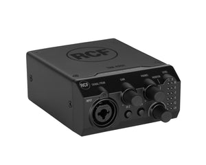 RCFTRKPRO1 - RCF TRK PRO1 USB Audio Interface 24 Bit 192KHz 2in or 2out Image 4