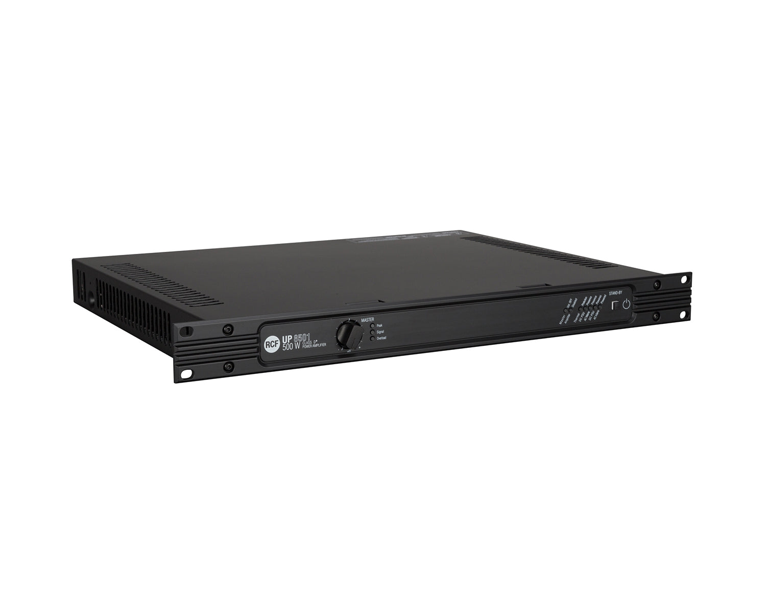 RCFUP8501 - RCF UP 8501 1 Channel 100V Line Power Amp 1x500W 1U Image 3
