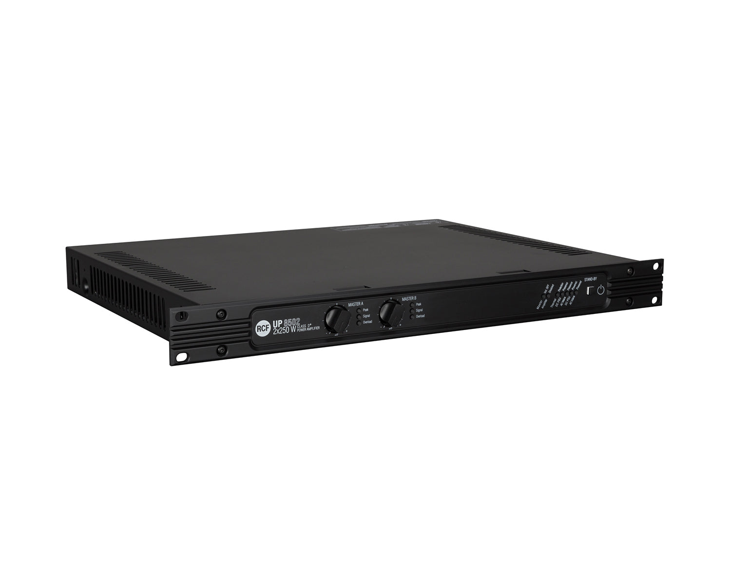 RCFUP8502 - RCF UP 8502 2 Channel 100V Line Power Amp 2x250W 1U Image 3