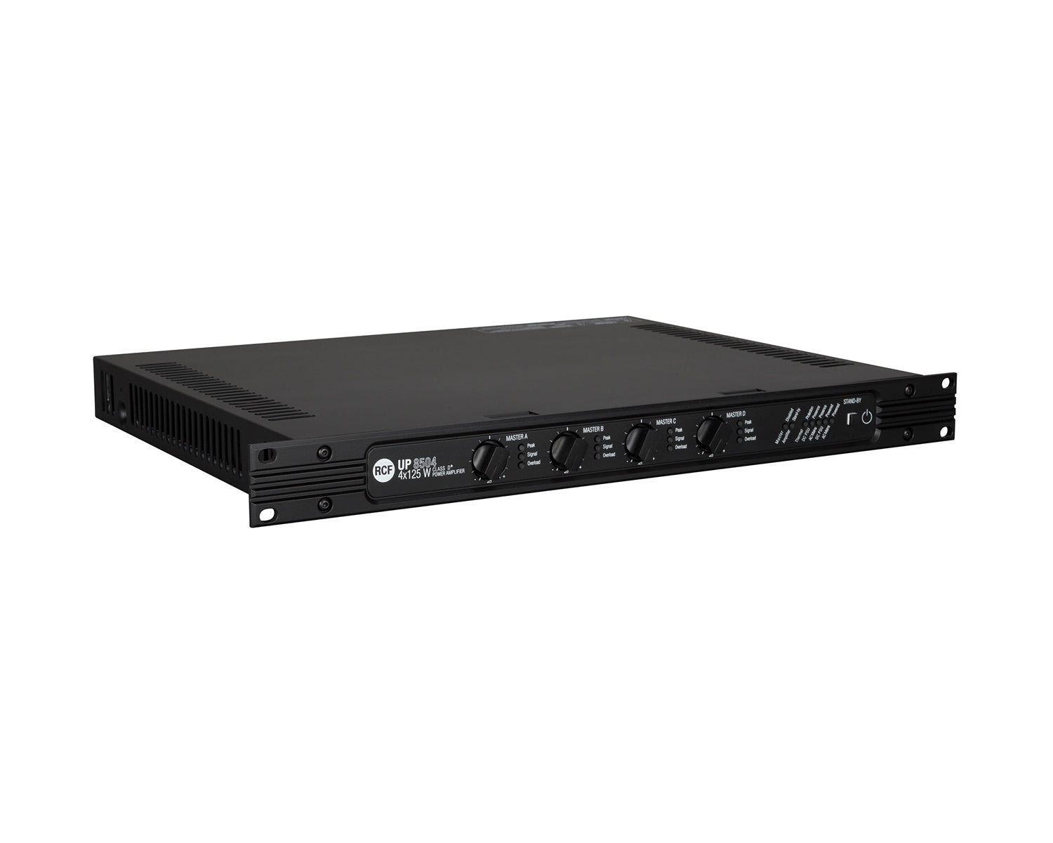 RCFUP8504 - RCF UP 8504 4 Channel 100V Line Power Amp 4x125W 1U Image 3