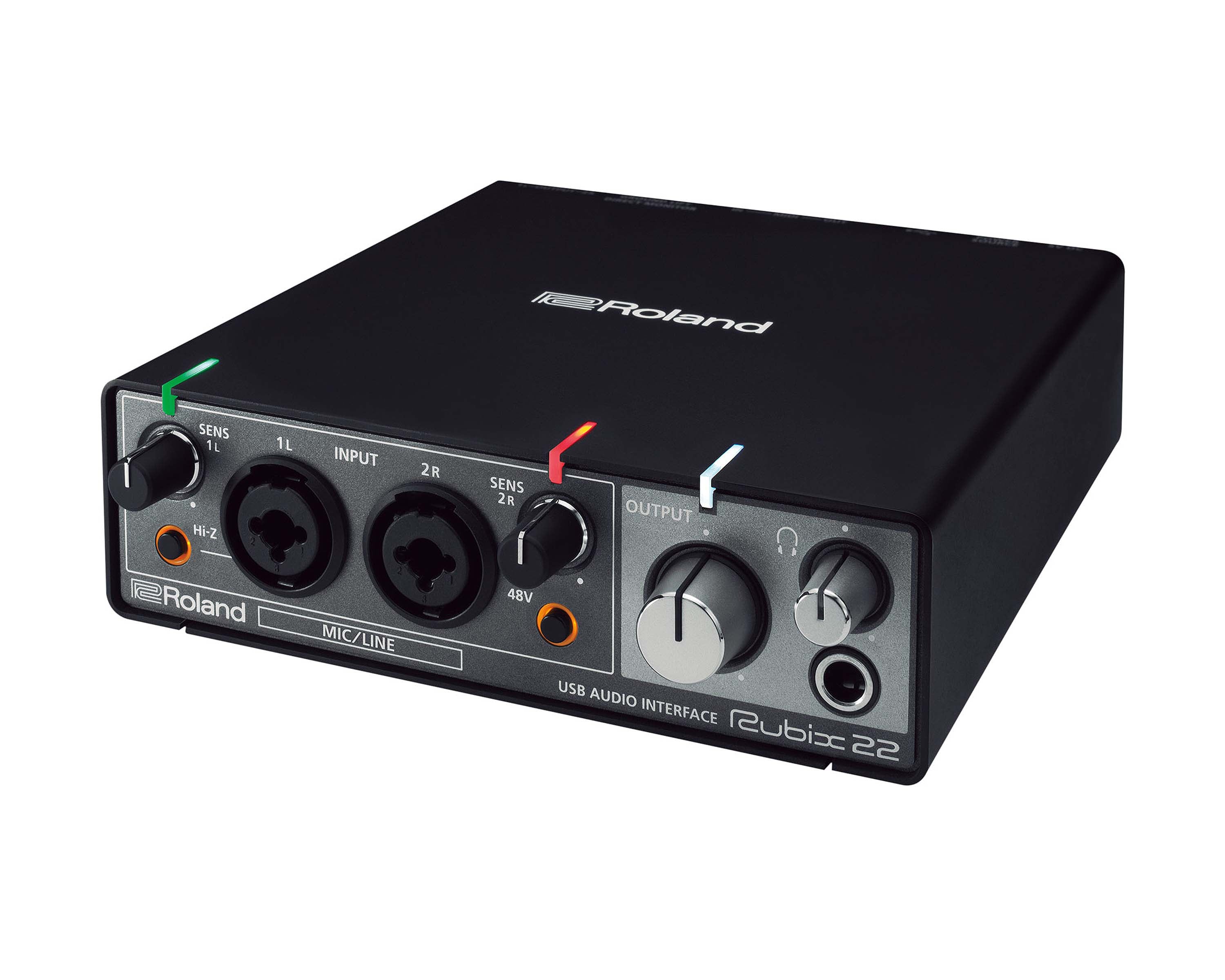 ROLRUBIX22 - Roland Pro AV RUBIX22 USB Audio Interface 2 In or 2 Out for PC or MAC or IPAD Image 2
