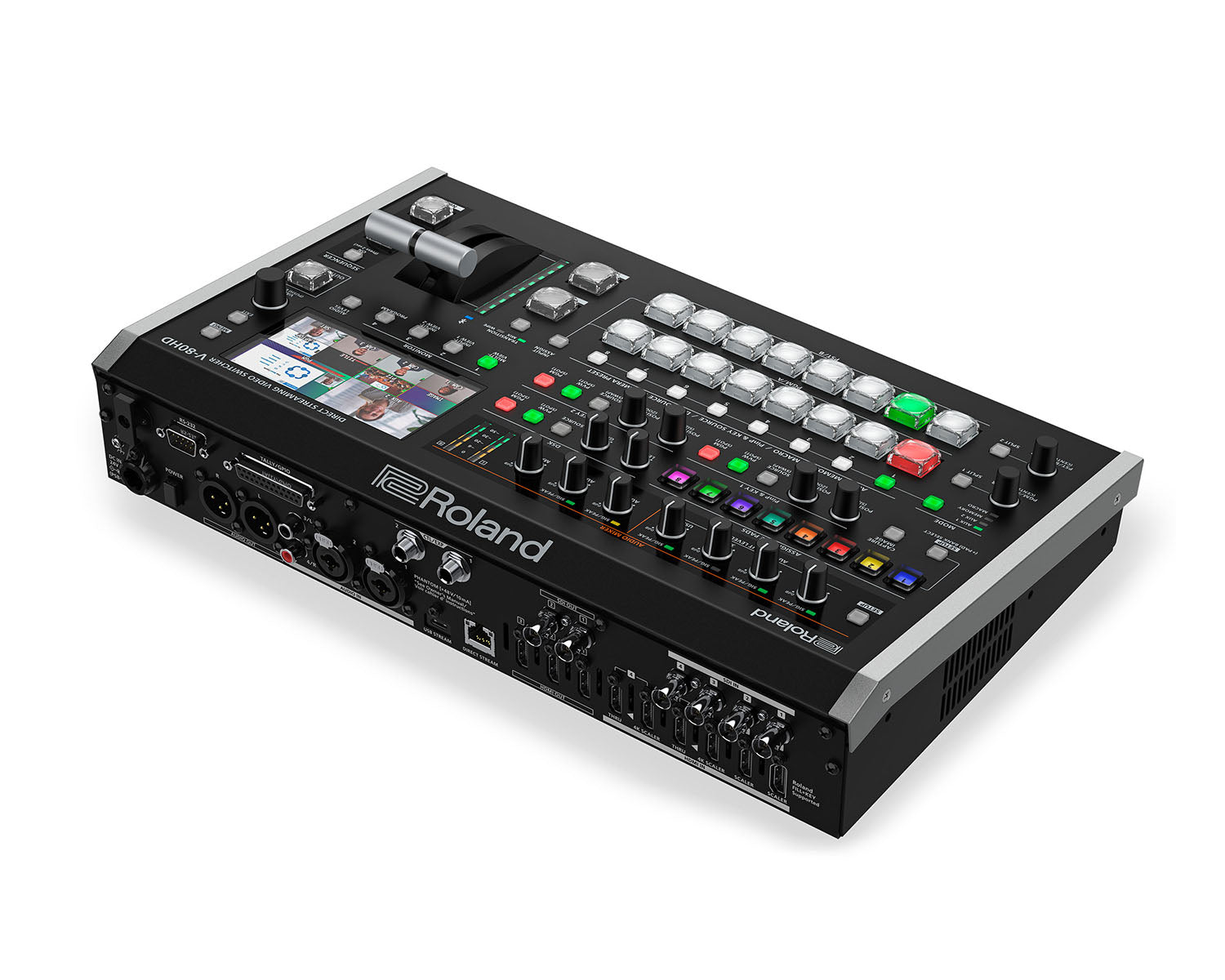 ROLV80HD - Roland Pro AV V 80HD Streaming Video Switcher with 28Ch Digital Audio Mixer Image 7