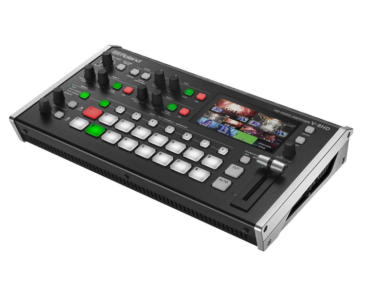 ROLV8HD - Roland Pro AV V 8HD Compact Video Switcher 8 Inputs or 5 Layer Effects Image 3