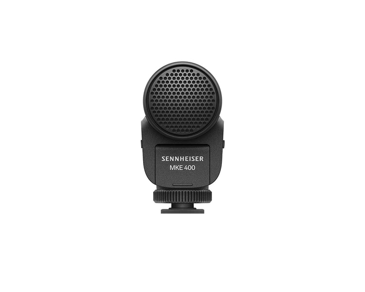 SEN508898 - Sennheiser MKE 400 Compact Shotgun Camera Microphone with External Mic Input Image 4