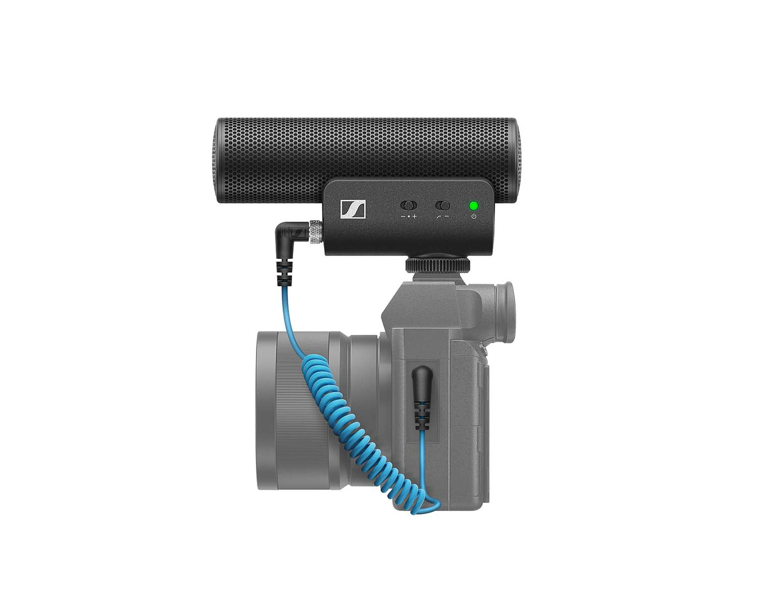 SEN508898 - Sennheiser MKE 400 Compact Shotgun Camera Microphone with External Mic Input Image 6