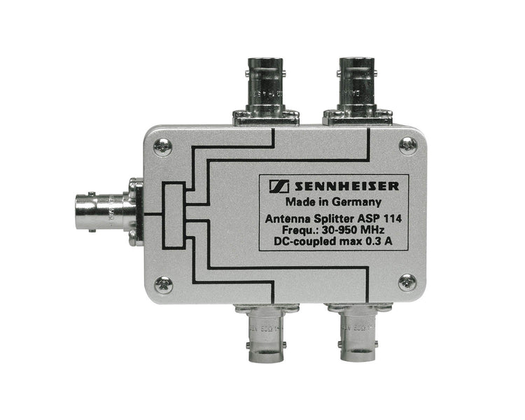 SENASP114 - Sennheiser ASP114 1 x 1 4 Passive Antenna Splitter (BNC 1in or 4out) Image 1