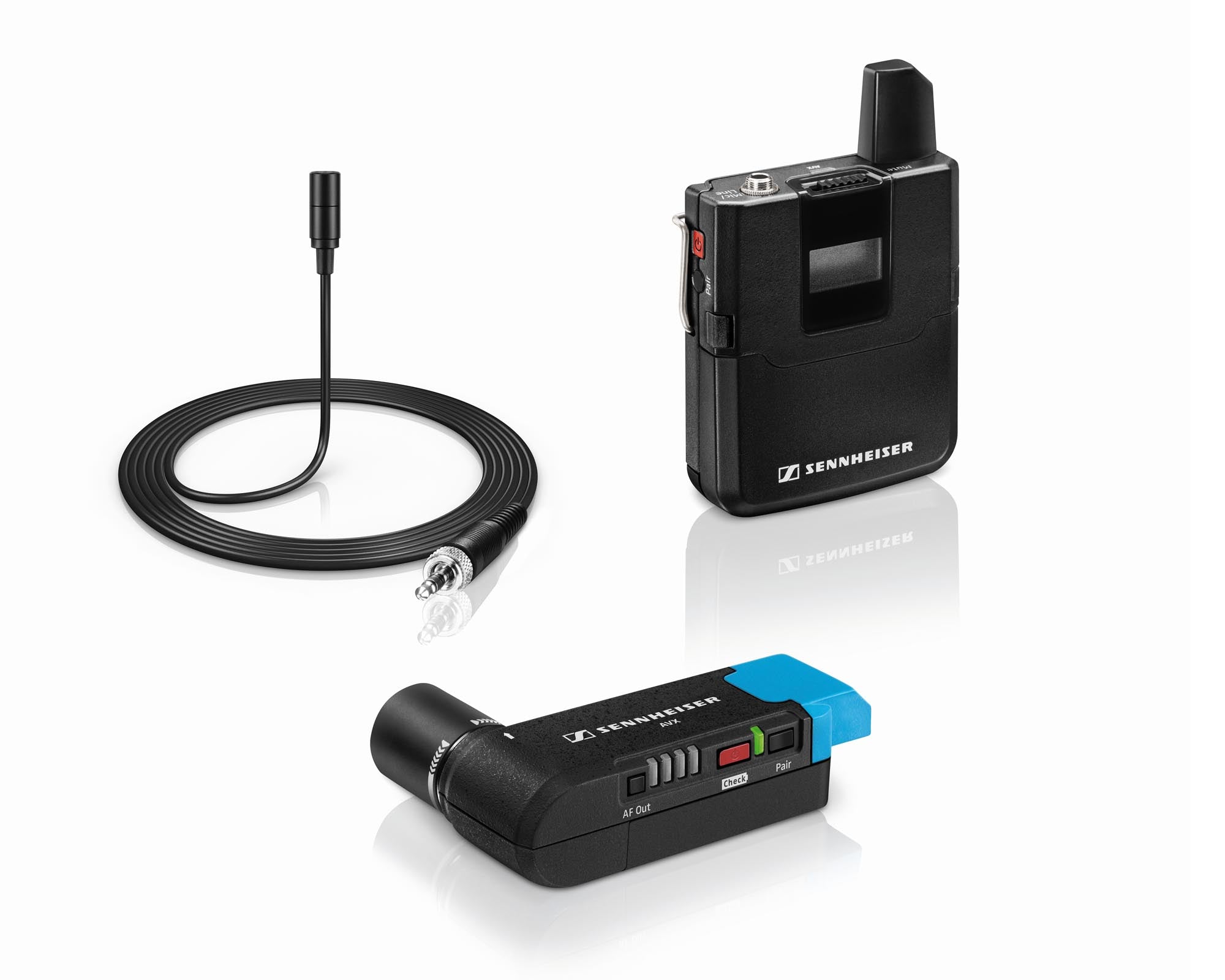 SENAVXME2 - Sennheiser AVX ME2 SET Digital XLR Camera Wireless Lavalier Mic System Image 1