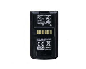 SENBA20 - Sennheiser BA20 Rechargeable Li ion Battery Pack for EKP AVX Receiver Image 1