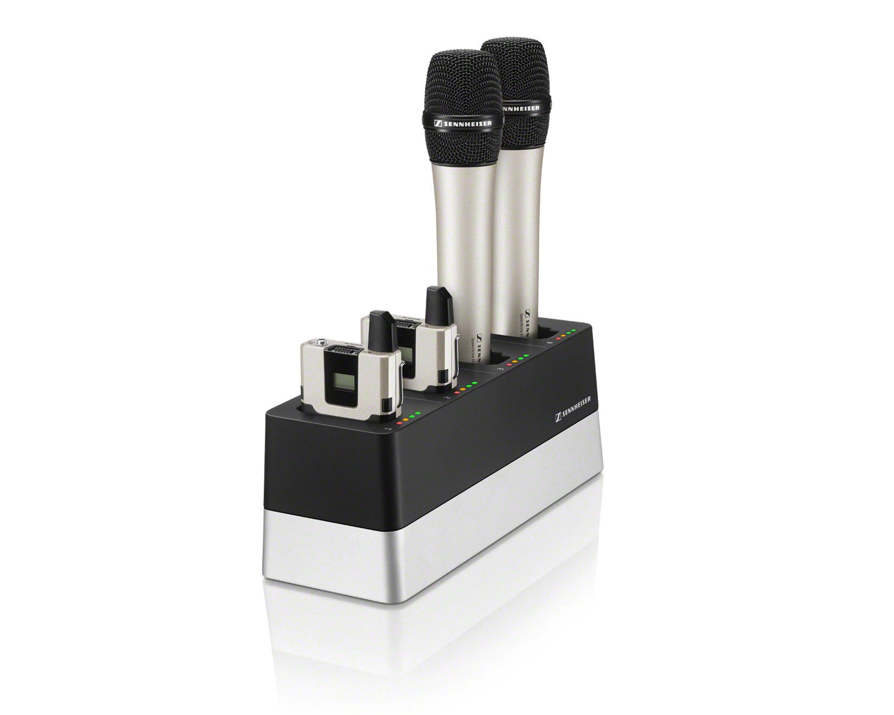 SENCHG4NUK - Sennheiser CHG 4N UK 4 Slot Network Enabled Charger for SL Handheld or Bodypack Image 2