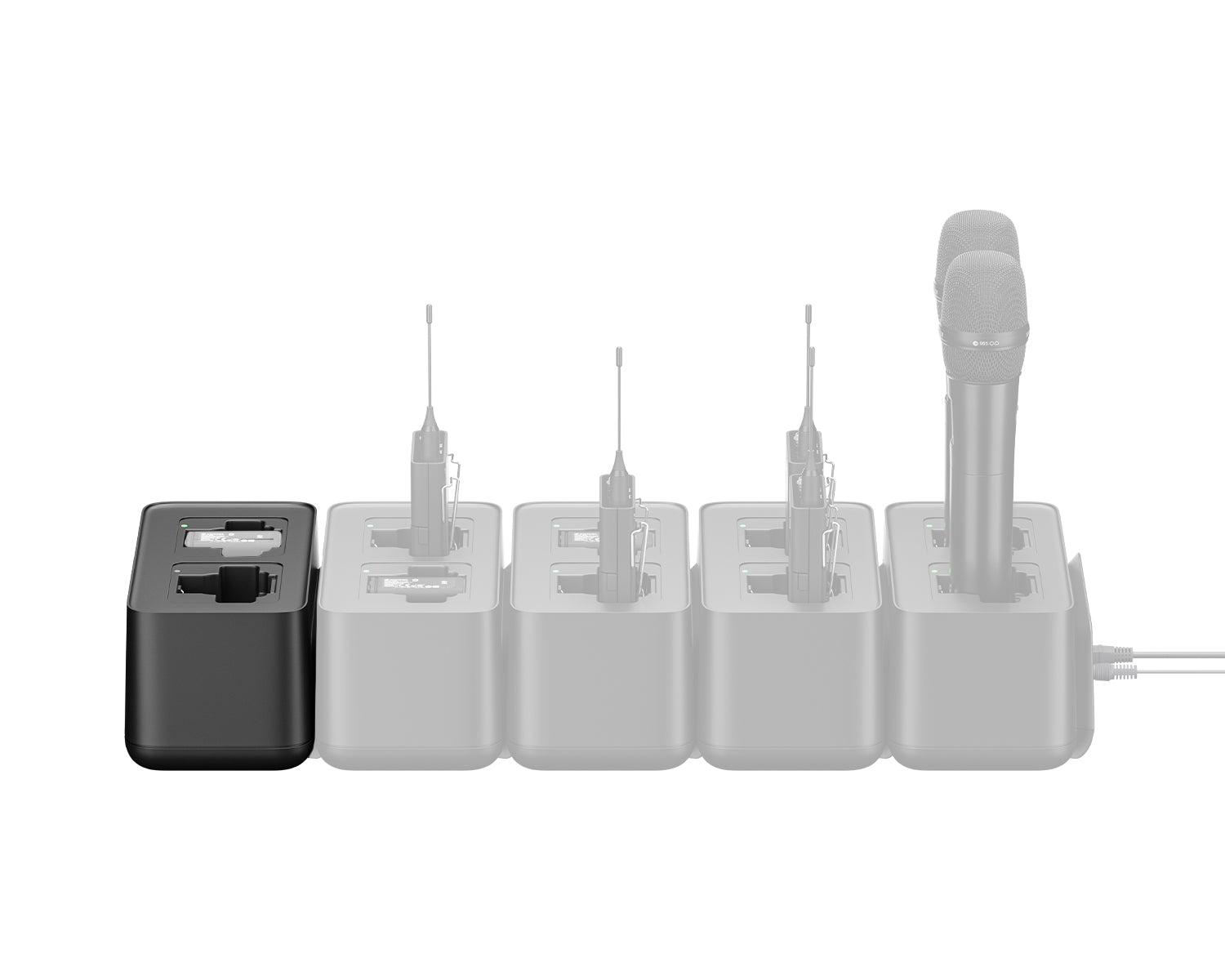 SENCHG70NC - Sennheiser CHG 70N C Dual Network Charger with Cascading for EW DX Exc PSU Image 4