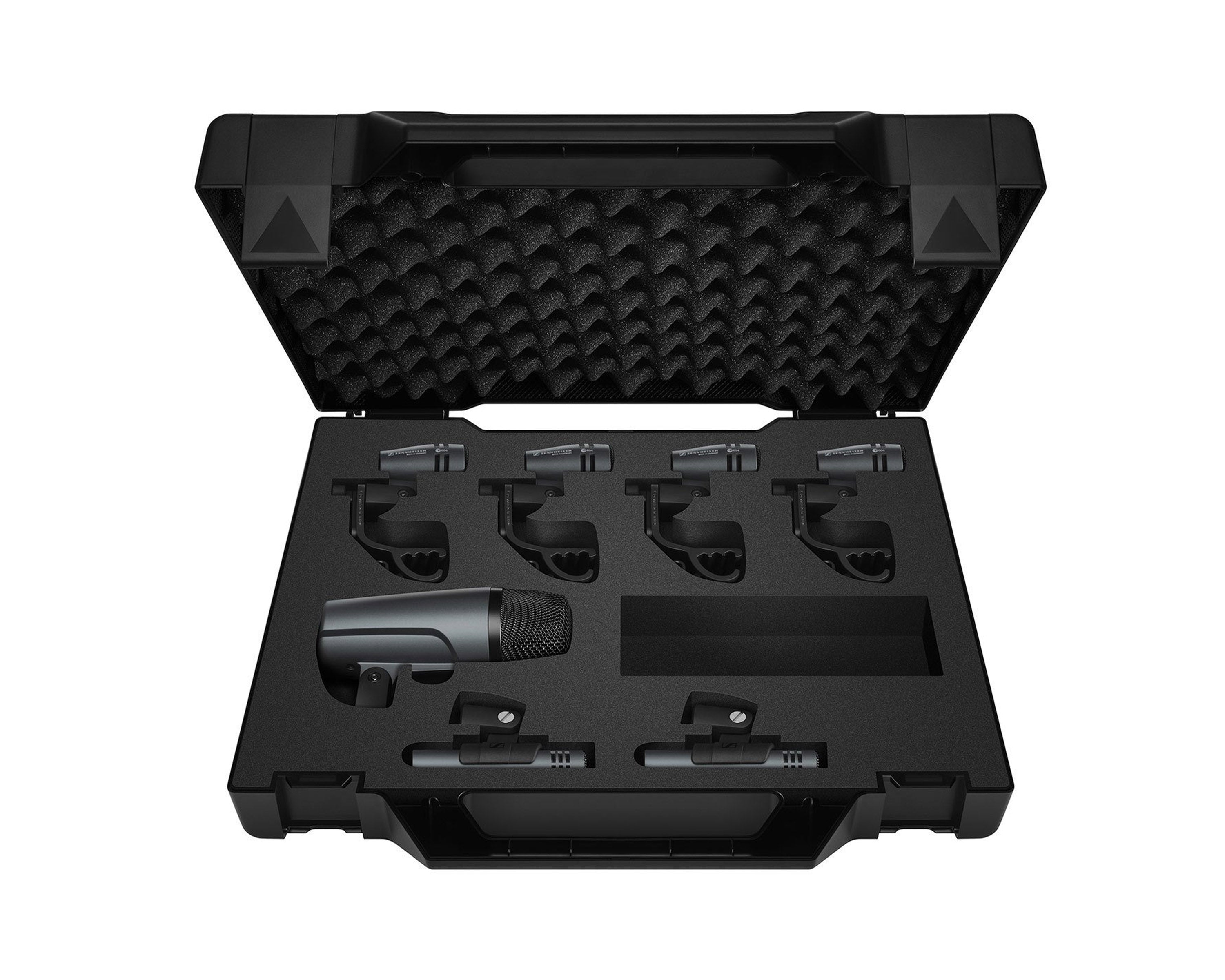 SENE600DP - Sennheiser e600 evolution Drum Set with Case 1x e602 II or 4x e604 or 2x e614 Image 1