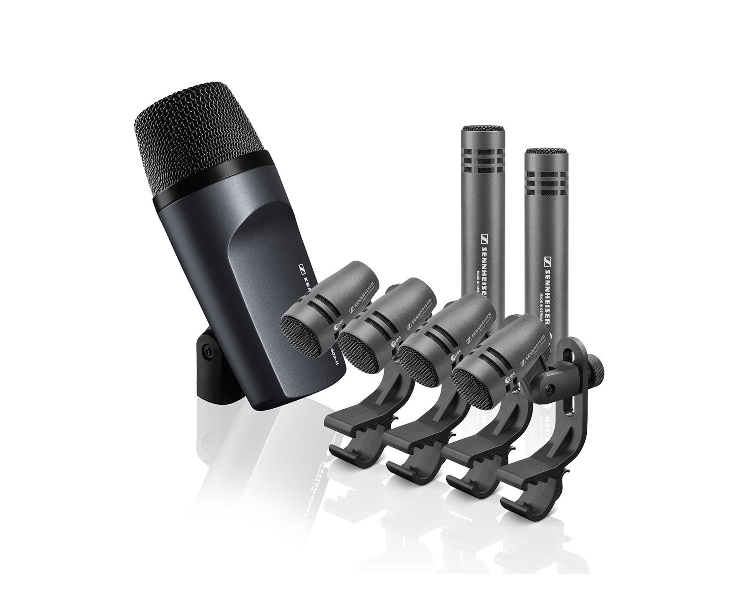 SENE600DP - Sennheiser e600 evolution Drum Set with Case 1x e602 II or 4x e604 or 2x e614 Image 2