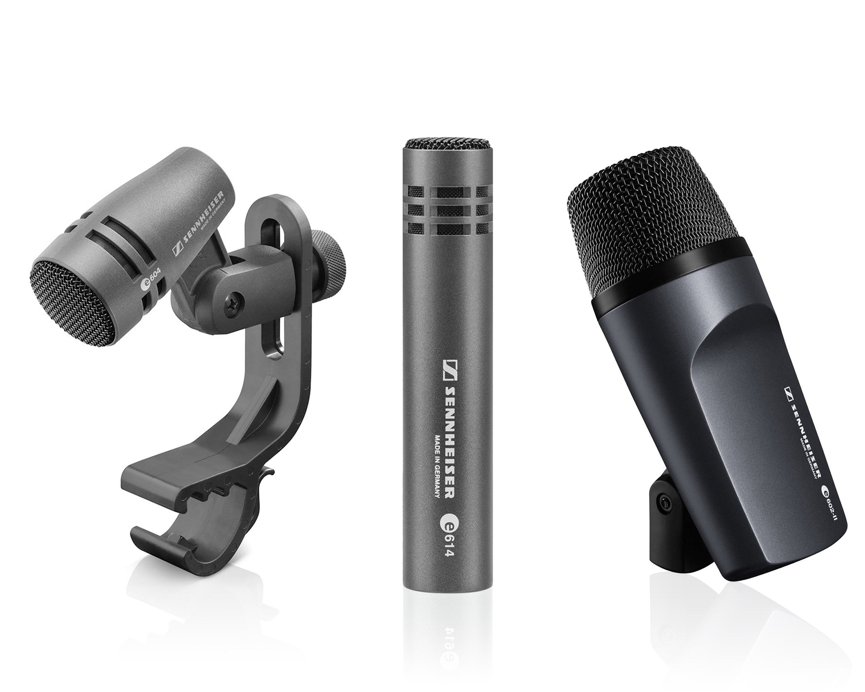 SENE600DP - Sennheiser e600 evolution Drum Set with Case 1x e602 II or 4x e604 or 2x e614 Image 3