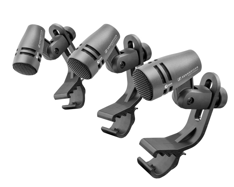 SENE6043PK - Sennheiser e604 3 PACK Compact Dynamic Cardioid Drum Microphone with Clip Image 1