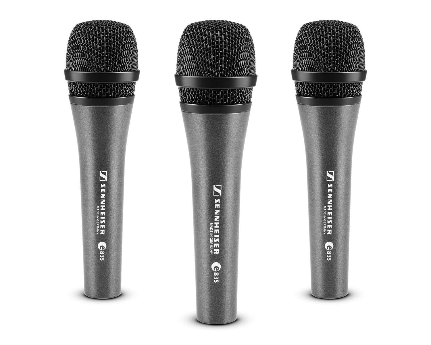 SENE8353PK - Sennheiser e835 3 PACK Dynamic Cardioid Vocal Microphone Image 1