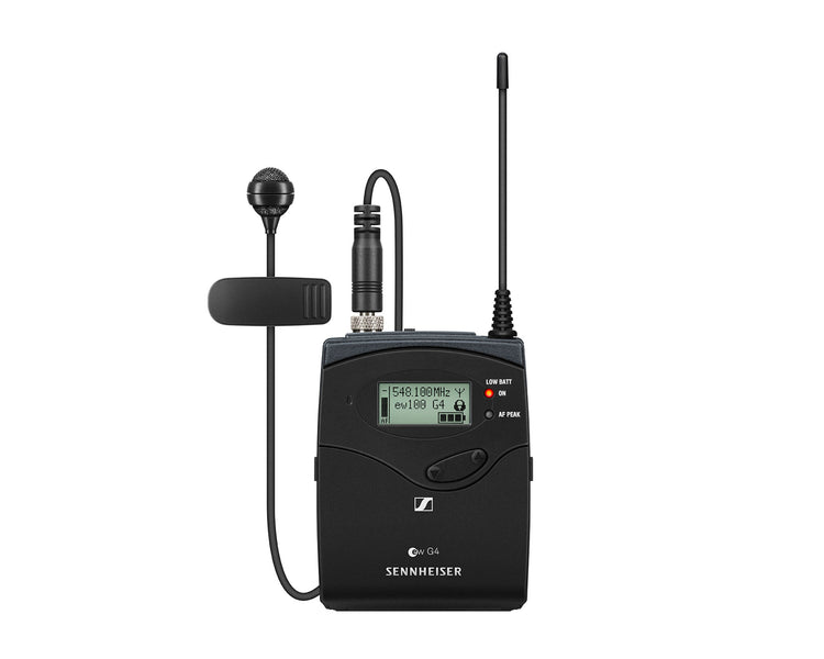 SENEW10041G - Sennheiser EW100 G4 ME4 1G8 Lapel System with ME4 Cardioid Mic 1.8GHz Image 2