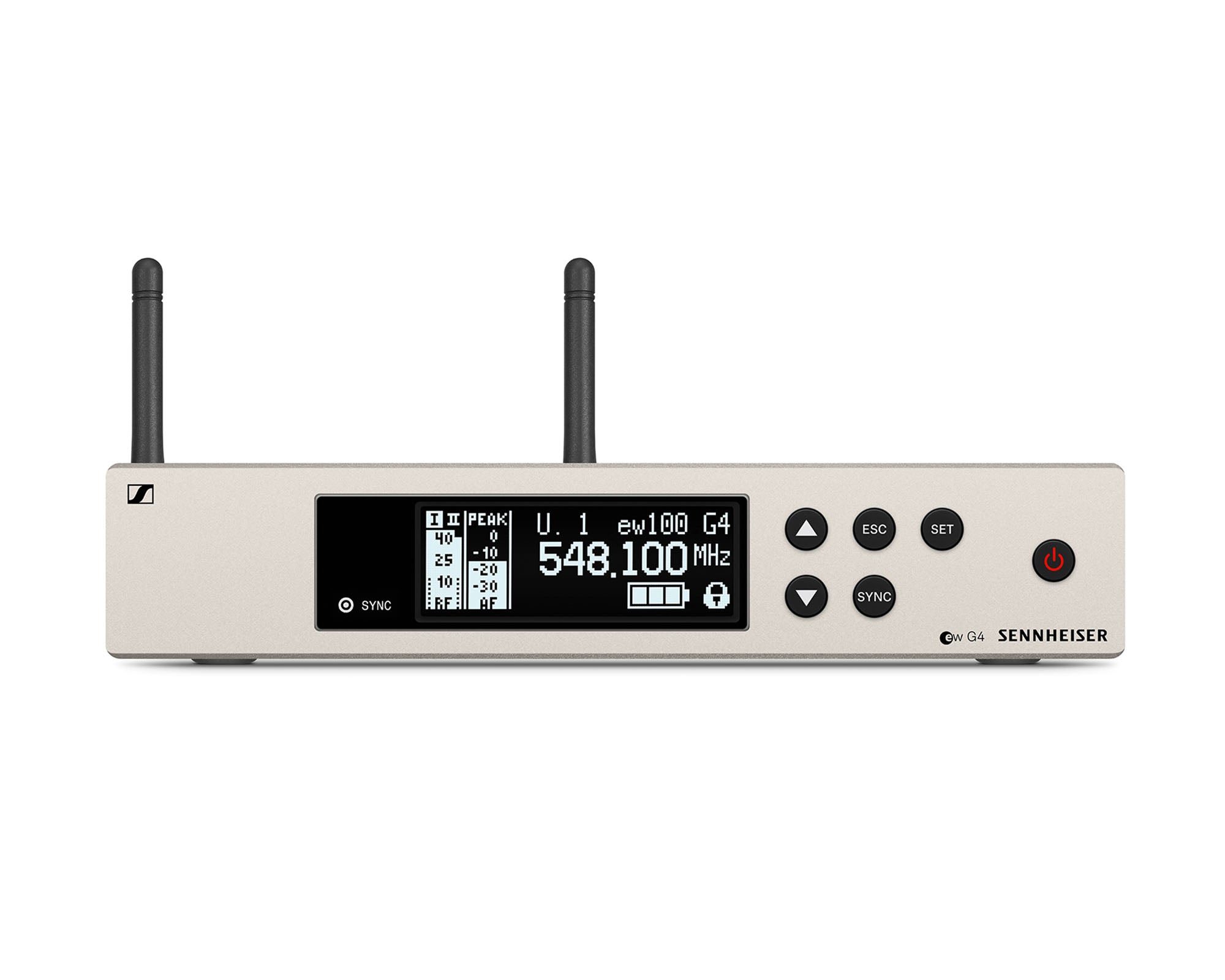 SENEW10041G - Sennheiser EW100 G4 ME4 1G8 Lapel System with ME4 Cardioid Mic 1.8GHz Image 3