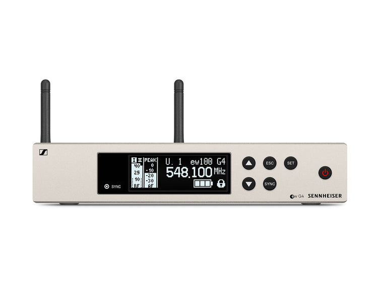 SENEW1008338 - Sennheiser EW100 G4 GB Handheld Mic System with 835S Cardioid Txmitter CH38 Image 3